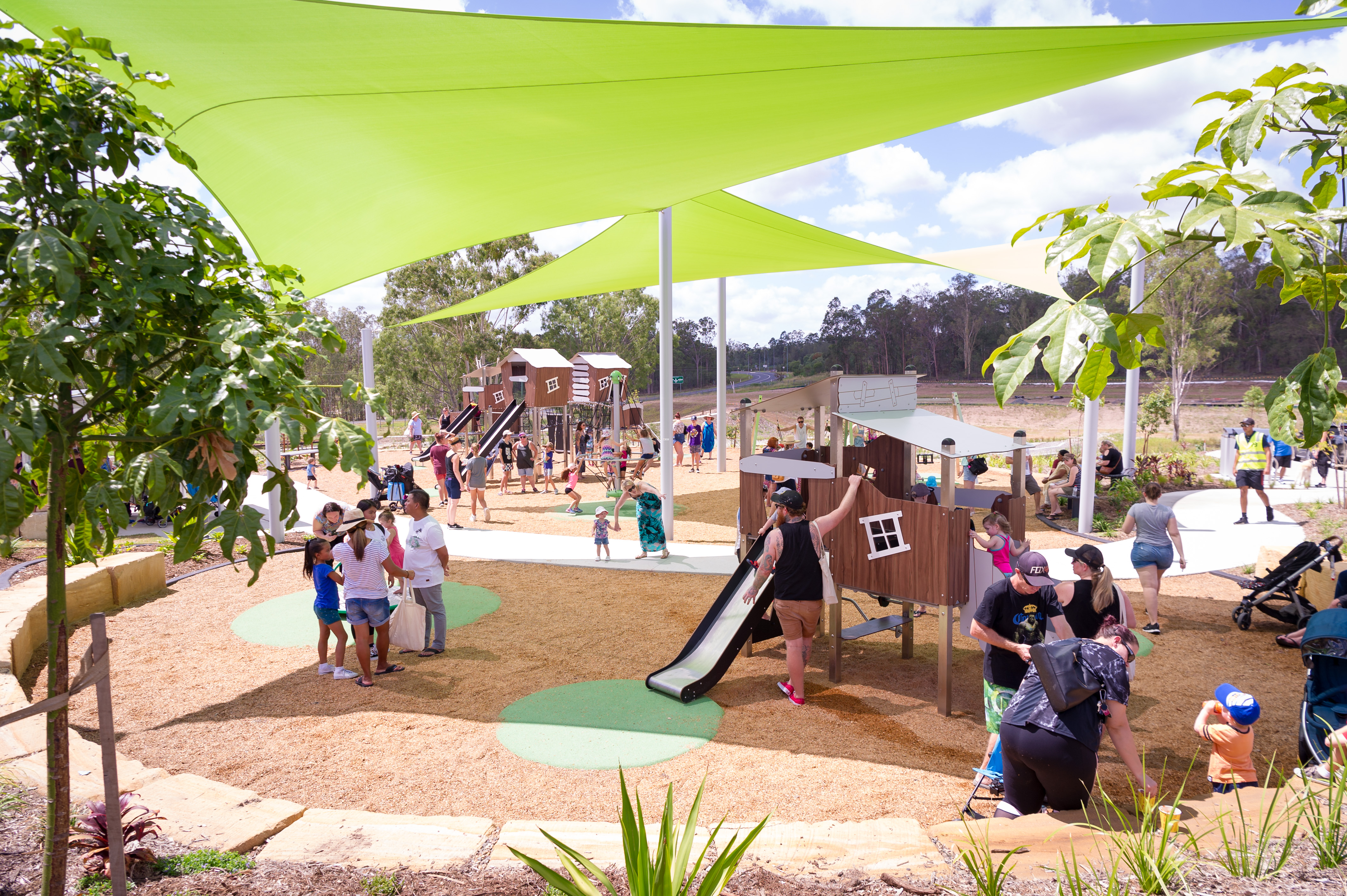 Community celebrates new park at Torhaven